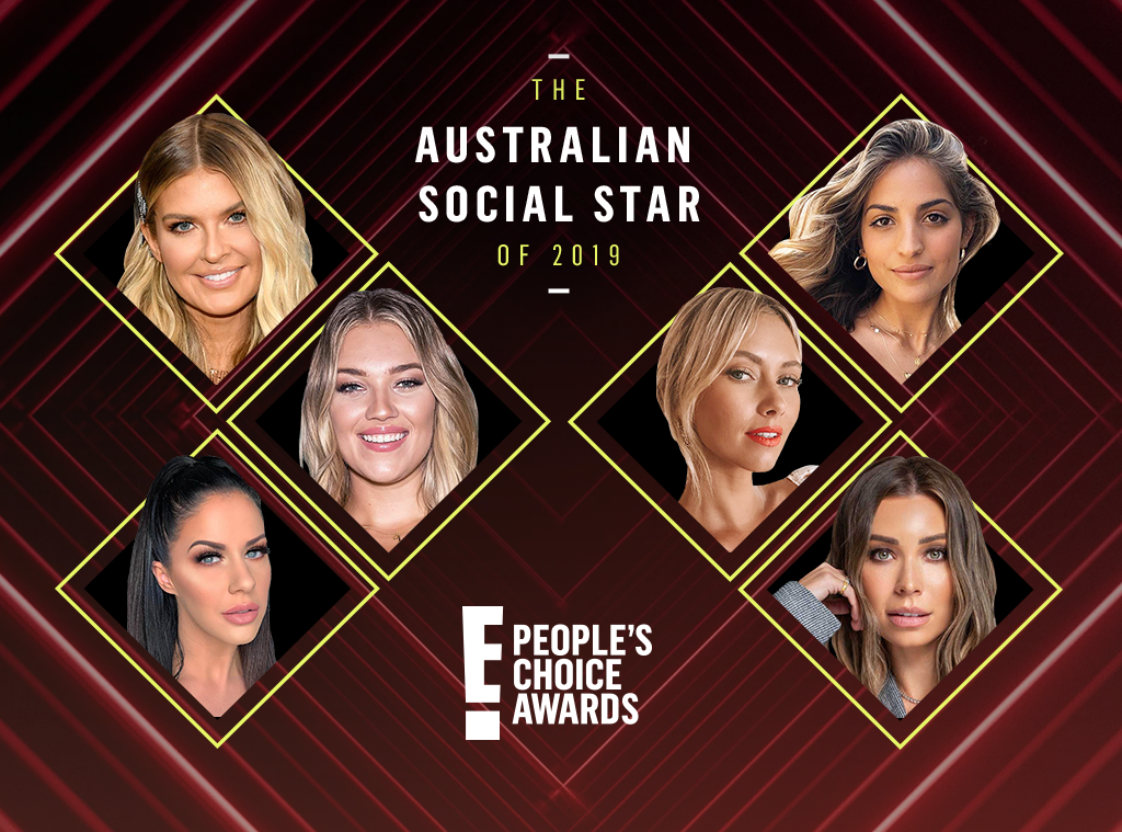 2019 Peoples Choice Awards, Australian Social Star, PCAs 2019 Peoples Choice Awards, Australian Social Star, PCAs